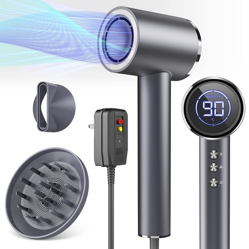 High speed hair dryer with - high-speed,
